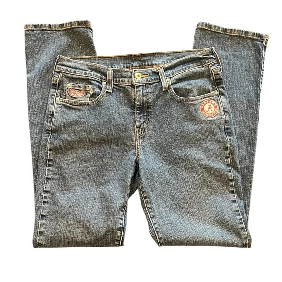 Women's Straight Leg Denim Jeans - Picture 1 of 11